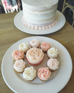 floral cupcakes